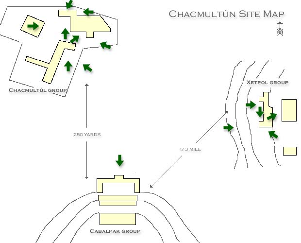 Chacmultun map