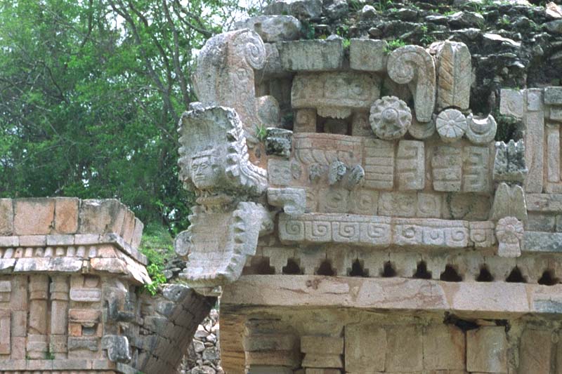 Photo: Palace of Labna, vision serpent