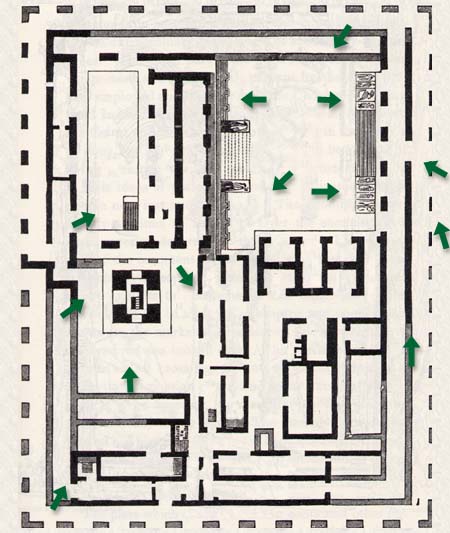 Palace map