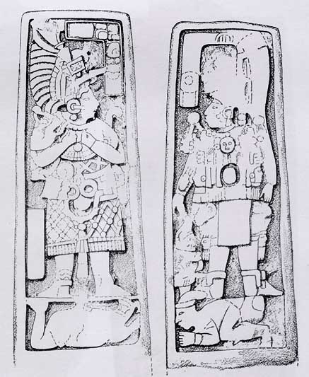 Stela 28 and 29