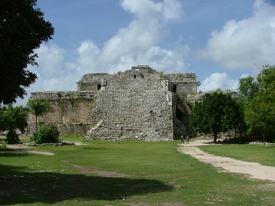 Chichen Itza's Las Monjas / The Nunnery viewed from the North