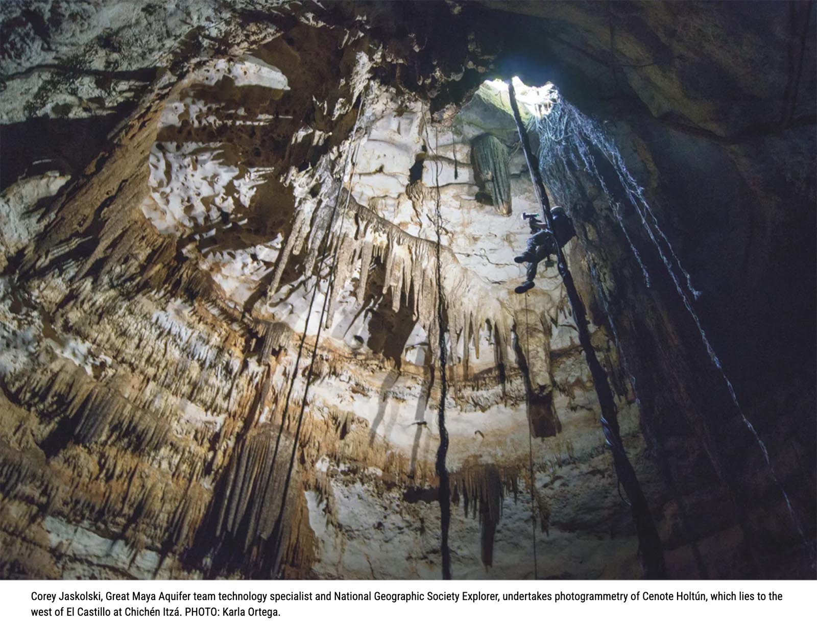 Cave near Chichen Itza, Mexico