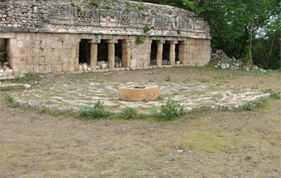 Chultun at Palace of Labna, 2nd Story