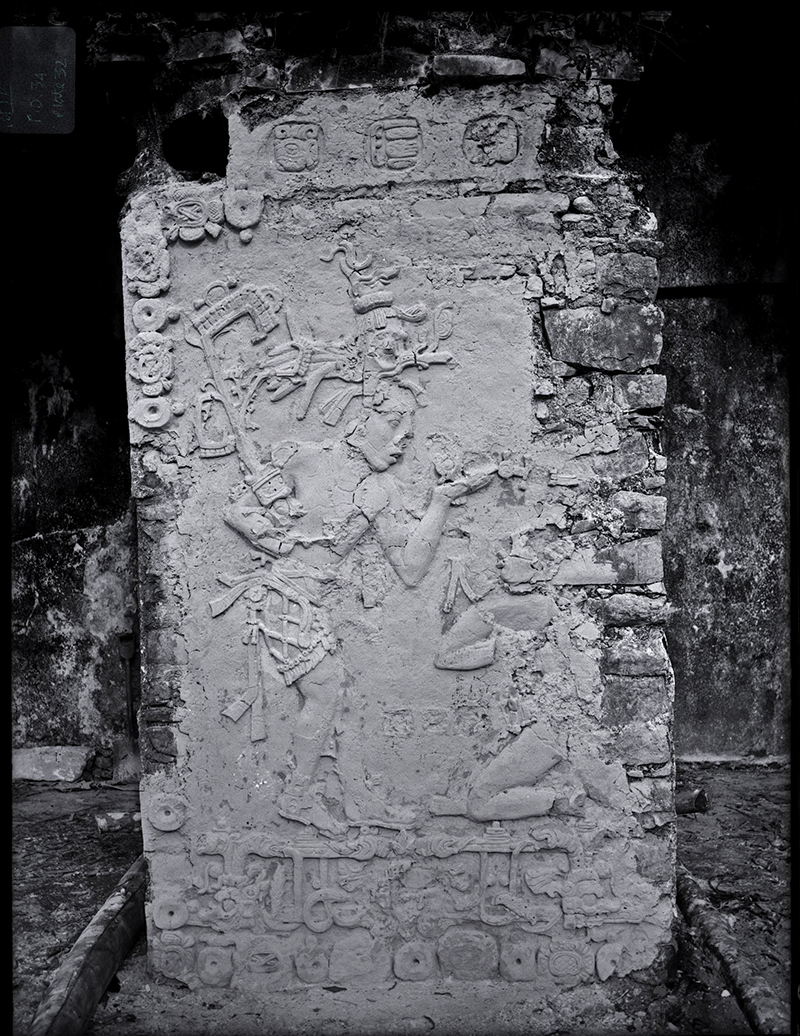 Maudslay’s 1890-91 photo of Pier C