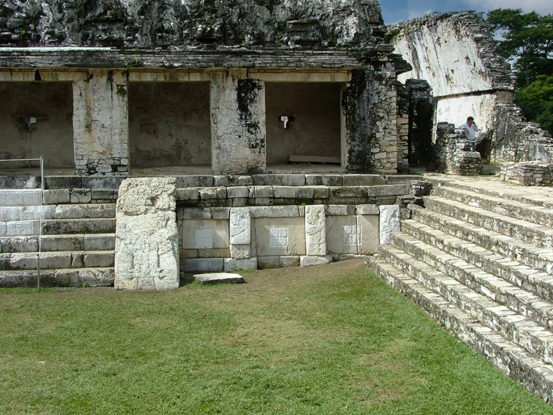 East Court Showing House C and the Remains of House A-D