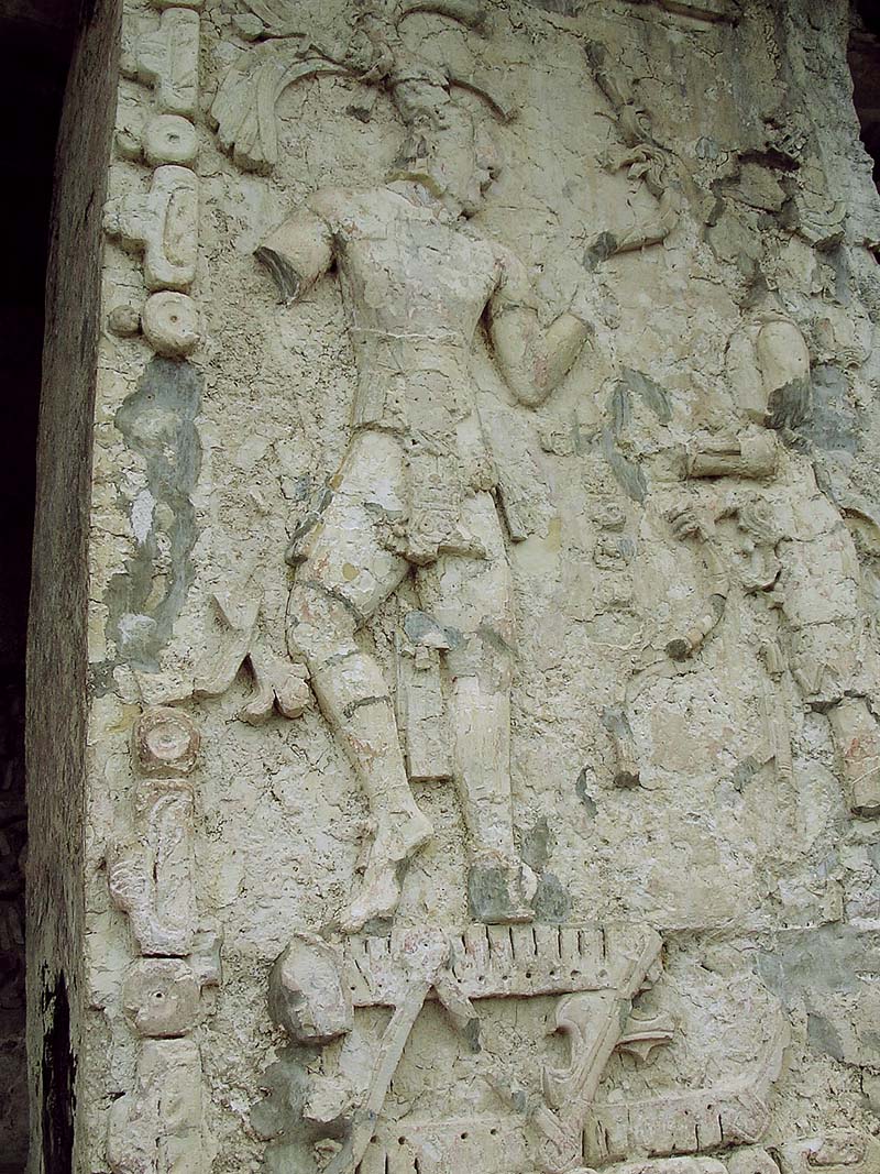 Pier D of the Palace at Palenque
