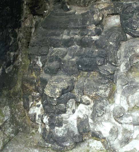 Snake Mountain Representation from Temple 33-2nd in North Acropolis