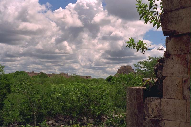 Uxmal, Photo vista, looking toward northeast