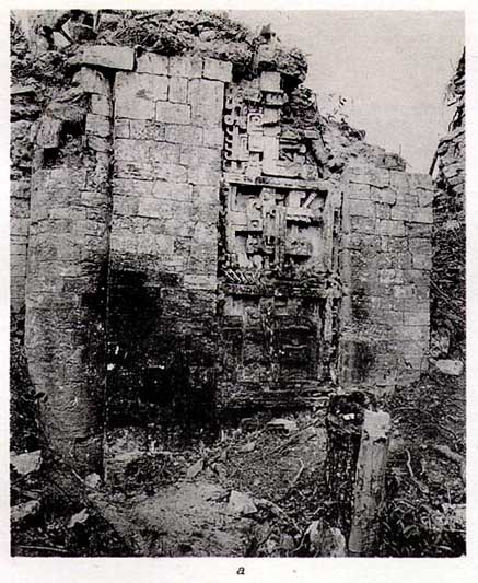 Xpujil: Str. 1 panel detail